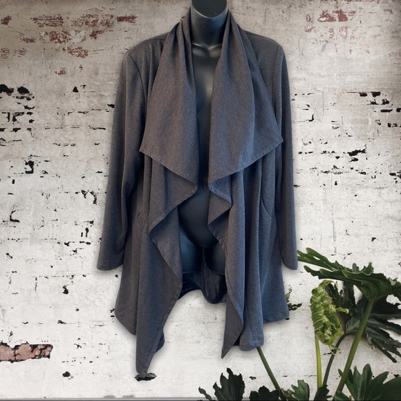 BRIGGS NWOT layered open jacket 16W - Picture 1 of 4